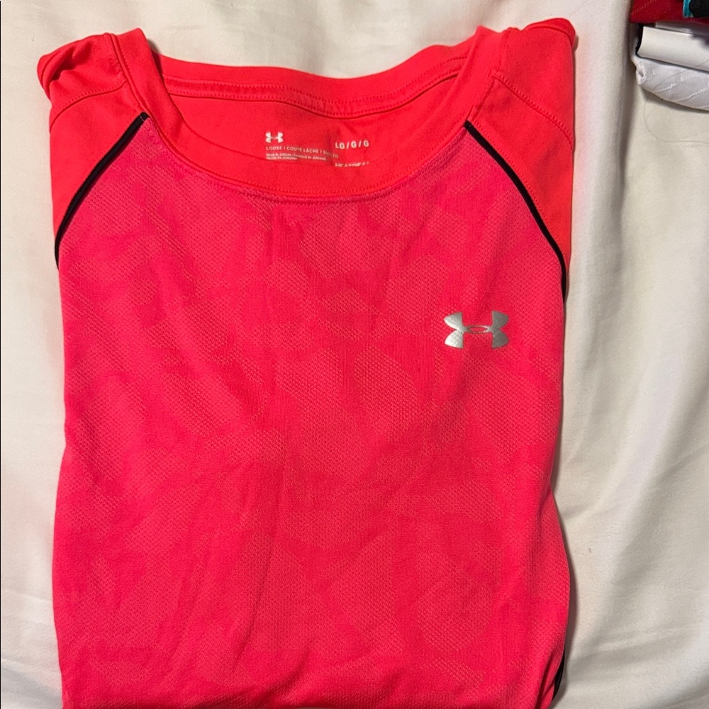 Under Armour Salmon Colored Sports Tank